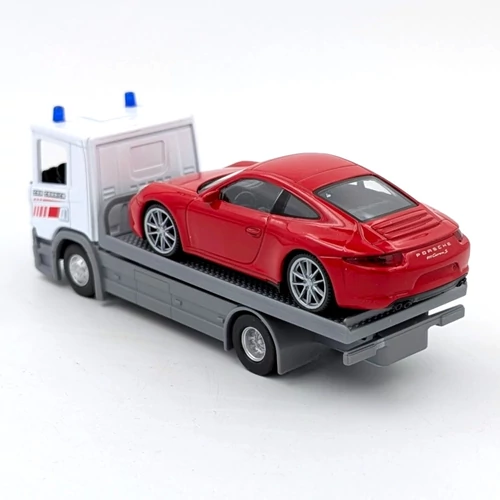 Scania P320 Auto Trailer + Porsche 911 játékautó