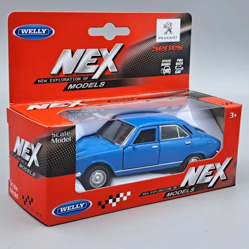 Peugeot 504 1975 Welly retró modellautó
