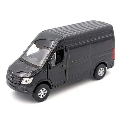 Mercedes-Benz Sprinter Welly busz fekete kisautó