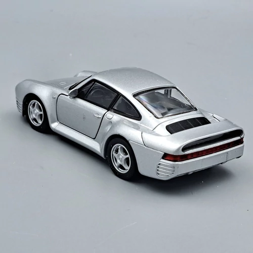 Porsche 959 Welly modellautó ezüst