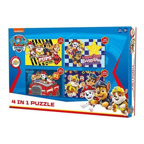 Mancs őrjárat puzzle 4in1 Nickelodeon gyerekjáték