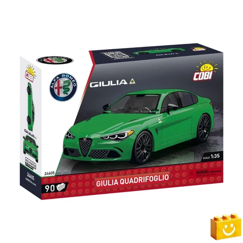 Cobi Alfa Romeo zöld 1:35 90db. 24605