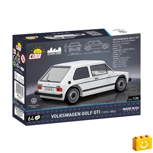 Cobi Volkswagen Golf GTI feh. 1:35 24614