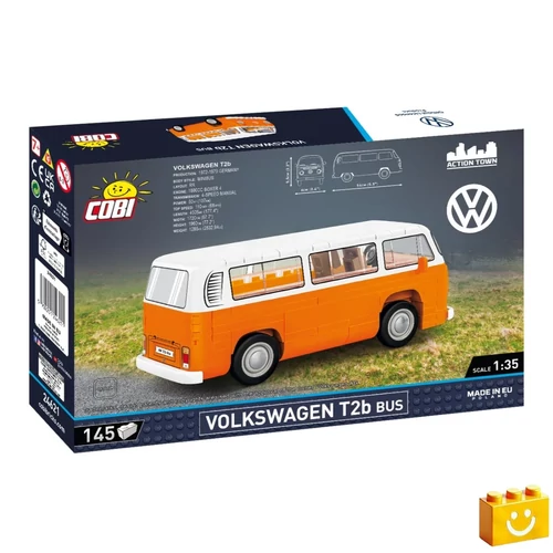 Cobi Volkswagen T2b busz 1:35 24621