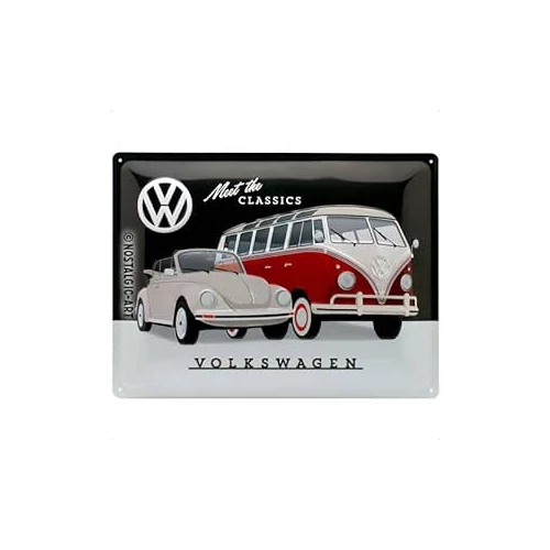 Nostalgic Art fém tábla Volkswagen Duo autós ajándék
