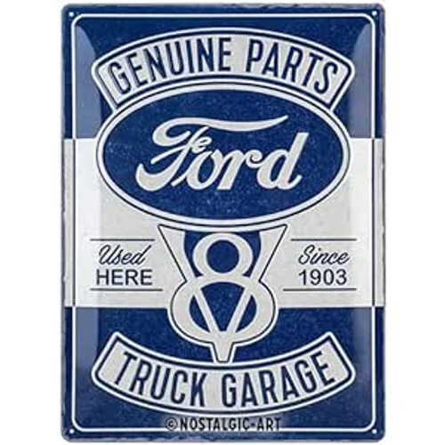 Nostalgic Art fém tábla Ford Truck Garag autós ajándék