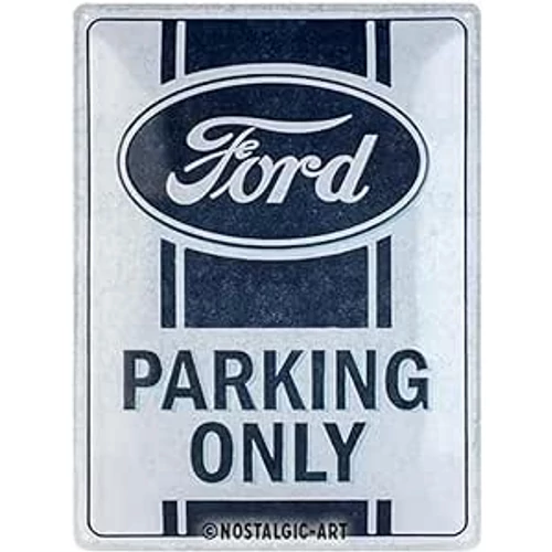 Nostalgic Art fém tábla Ford Parking autós ajándék