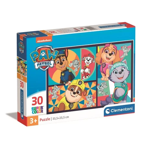 Mancs őrjárat puzzle 30 db shapes