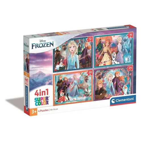 Jégvarázs disney 4in1 puzzle Clementoni