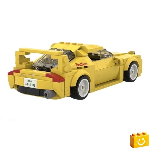 Mazda FD3S RX-7 versenyautó építőjáték