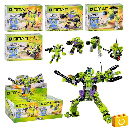 Pioneer harcos robot szett 4in1 építőj.