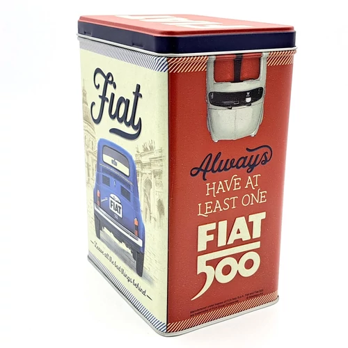 Nostalgic-Art fémdoboz - Fiat 500 ajándék doboz