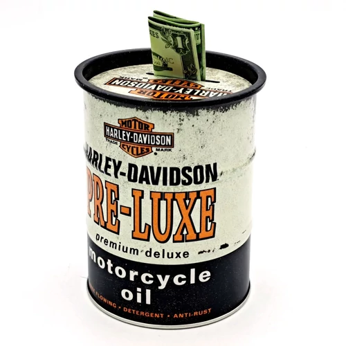 Hordó persely - Harley Davidson Oil Nostalgic-Art