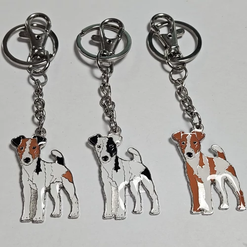 Kutyás Kulcstartó - Fox Terrier