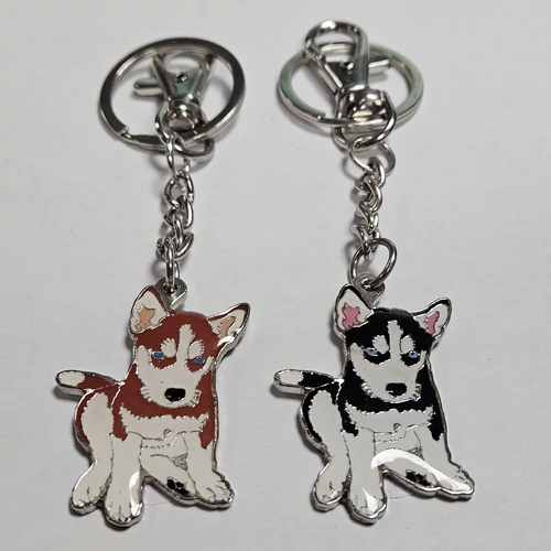 Kutyás Kulcstartó - Husky