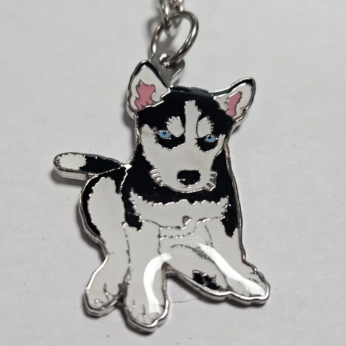Kutyás Kulcstartó - Husky