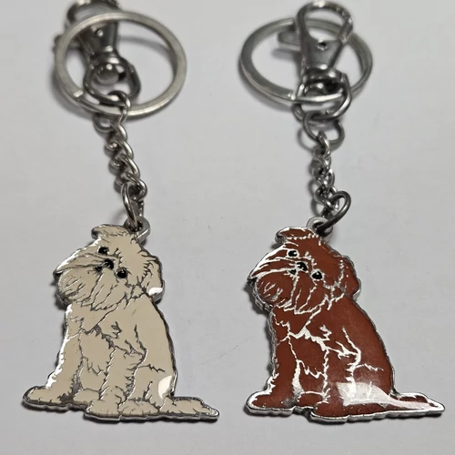 Kutyás Kulcstartó - Brüsszeli Griffon