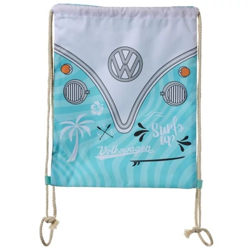 Tornazsák Volkswagen mintával kék