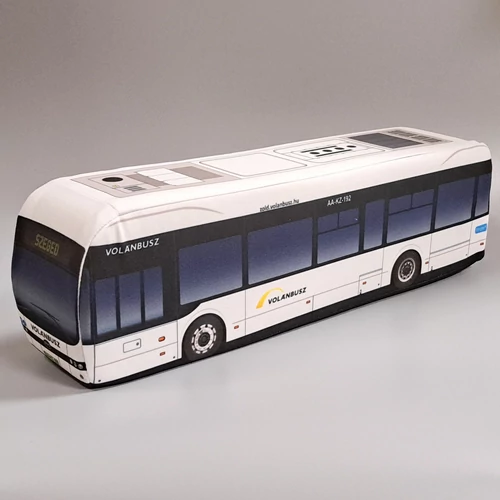 Plüss BYD K9 Elektromos Busz Szegedi