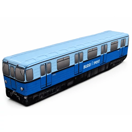 Plüss metró kék kicsi méret