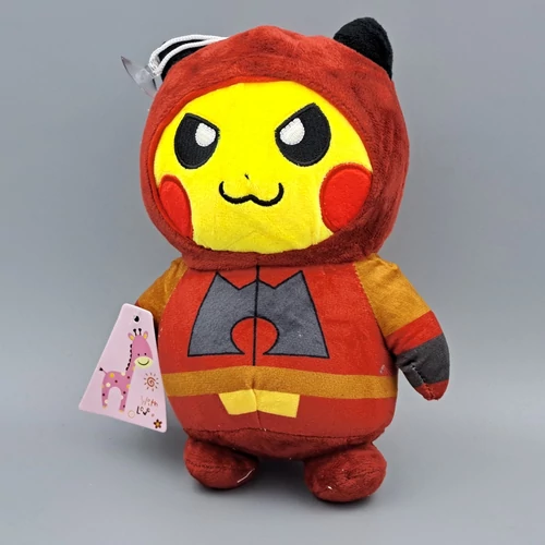 Plüss Pikachu Team Magma Costume