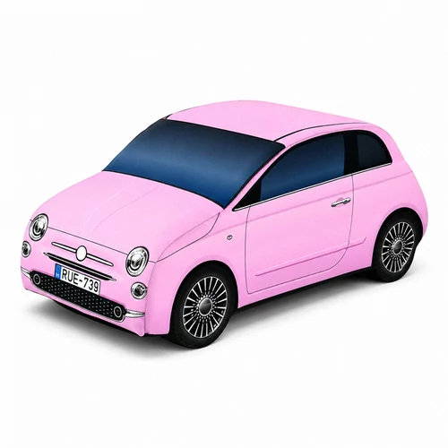 Plüss Fiat 500