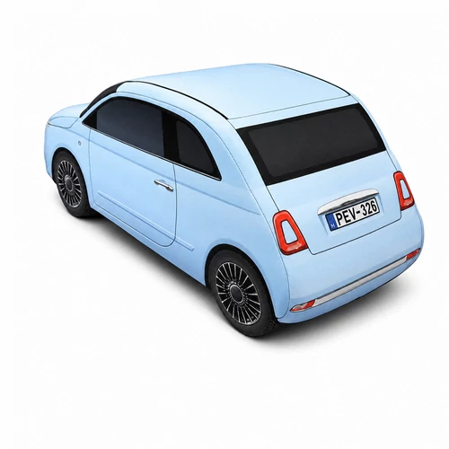 Plüss Fiat 500
