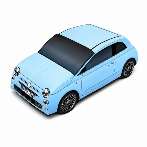 Plüss Fiat 500