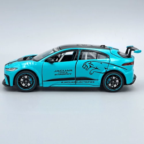 Jaguar I-Pace E-Trophy 1:32 Tayumo kék modell autó