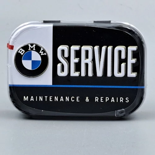Nostalgic Art menta cukor BMW Service
