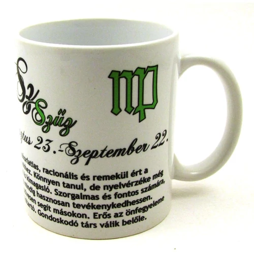 Horoszkóp bögre-Szűz 1