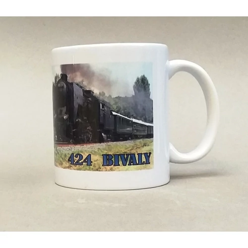  Retró Bögre - 424 Bivaly Mozdony
