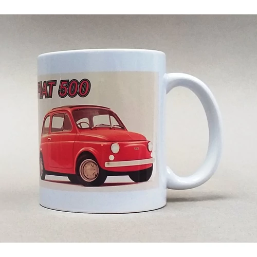  Retró Bögre - Fiat 500