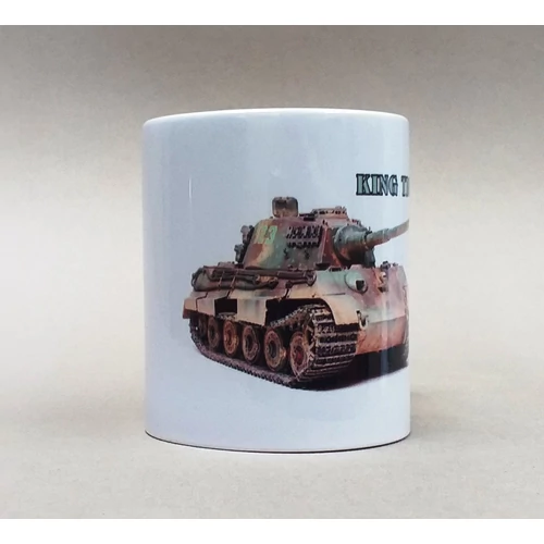   Retró Bögre - King Tiger Tank
