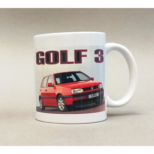 Retró Bögre - Volkswagen Golf 3