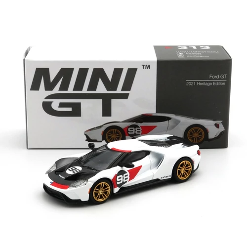 Ford GT 2021 1:64 (MiniGT 313) Modell Autó