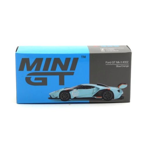 Ford GT Mk II #002 1:64 (MiniGT 359) – gyűjtői modell