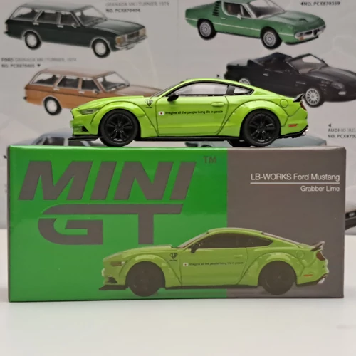 Ford Mustang LB Works Zöld Mini GT 426