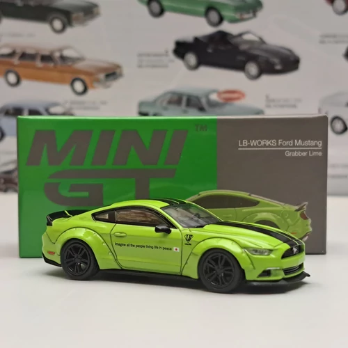 Ford Mustang LB Works Zöld Mini GT 426