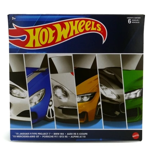 Hot Wheels Autóválogatás 1:64 (6db)