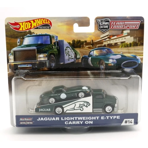 Jaguar E-Type Autószállító H.Wheels 1:64