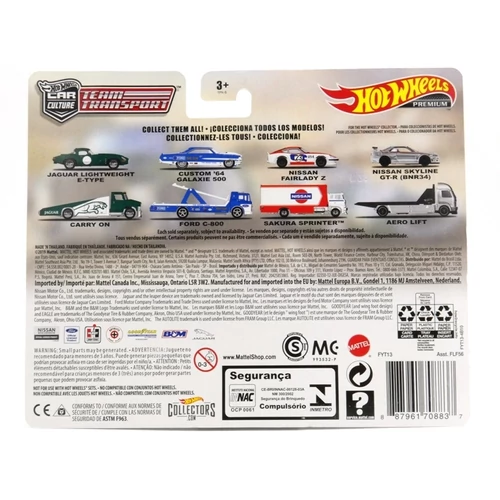 Jaguar E-Type Autószállító H.Wheels 1:64