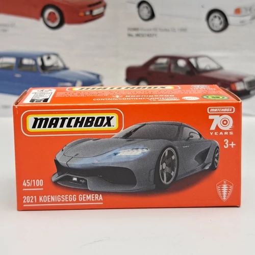 Koenigsegg Gemara 2021 Matchbox 1:64