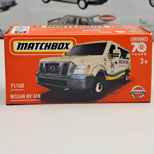Nissan NV Van Matchbox 1:64