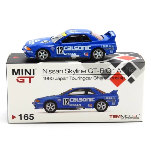 Nissan Skyline GT-R 1:64 (MiniGT 165) Modell Autó