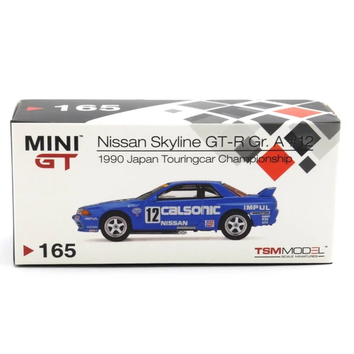 Nissan Skyline GT-R 1:64 (MiniGT 165) Modell Autó