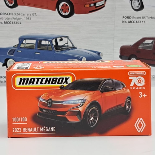 Renault Megane 2022 Matchbox 1:64
