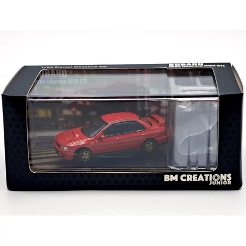 Subaru Impreza WRX LHD 1994 1:64 Piros