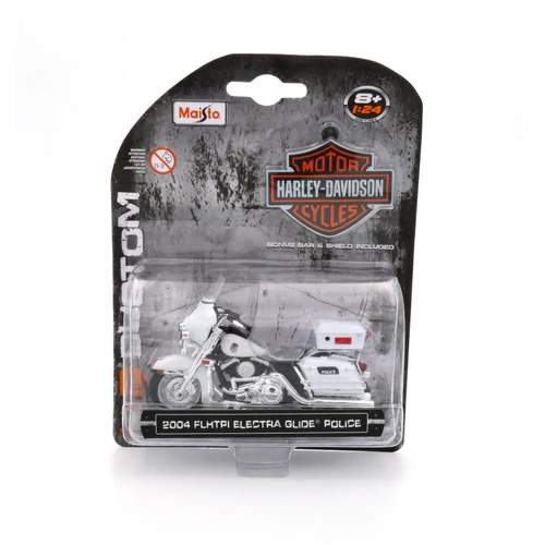 Harley Davidson FLHTPI Electra Glide Police 2004 1:24 Motor 1