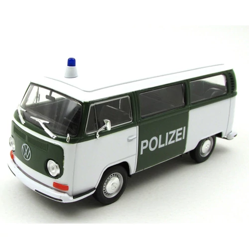 Volkswagen Bus T2 1972 Polzei 1:24 játékautó